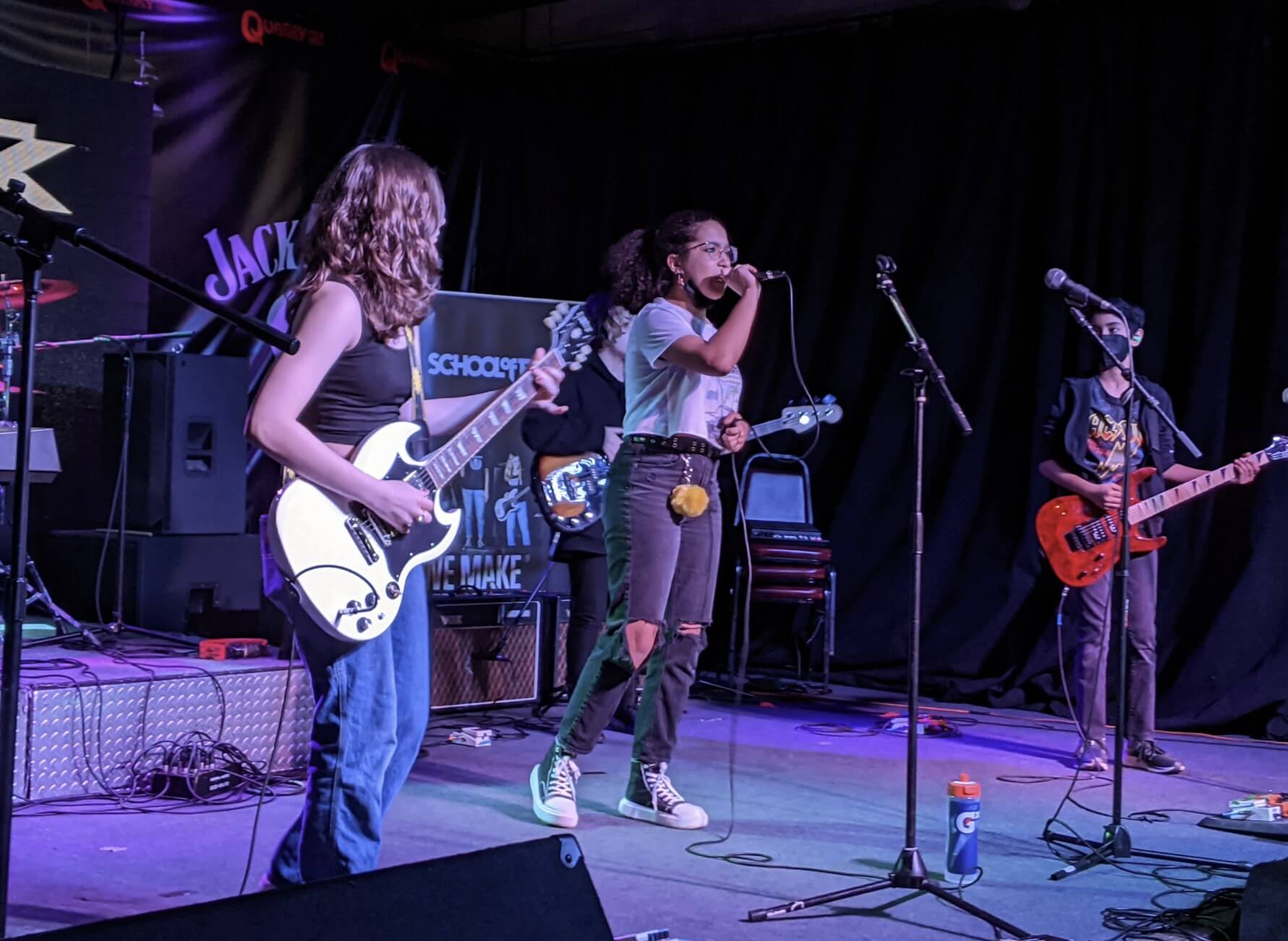 School of Rock Hinsdale performs their end of Winter season show