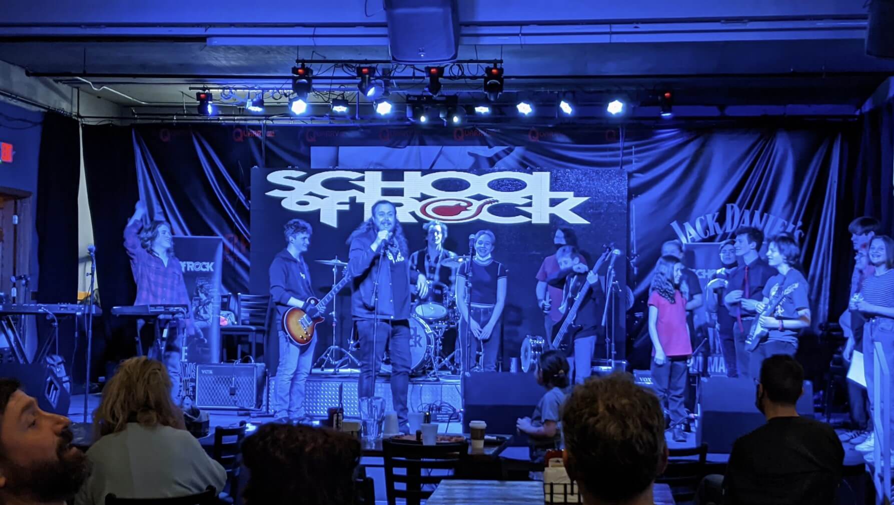 School of Rock Hinsdale performs their end of Winter season show