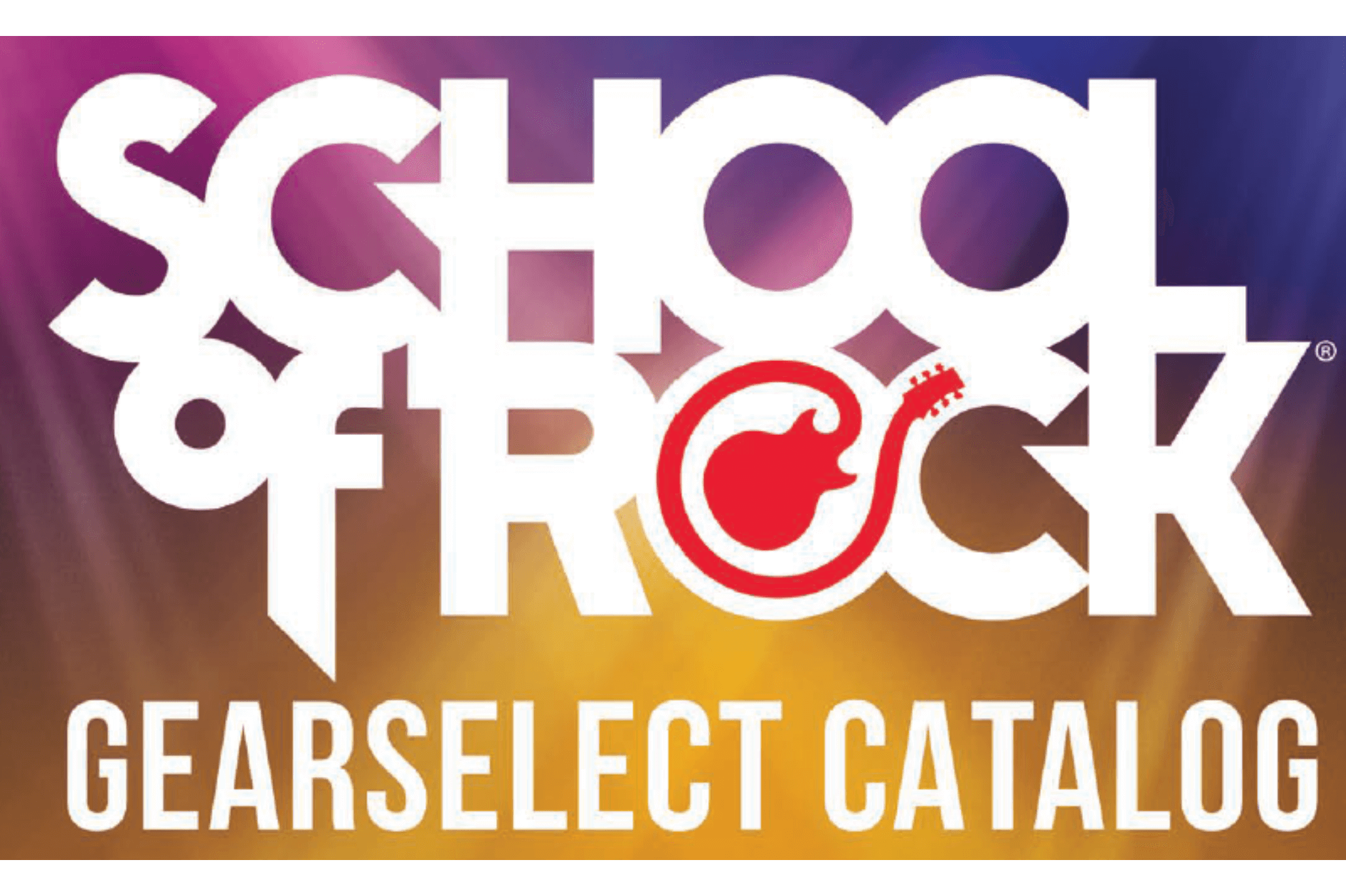 Get your instrument through School of Rock!