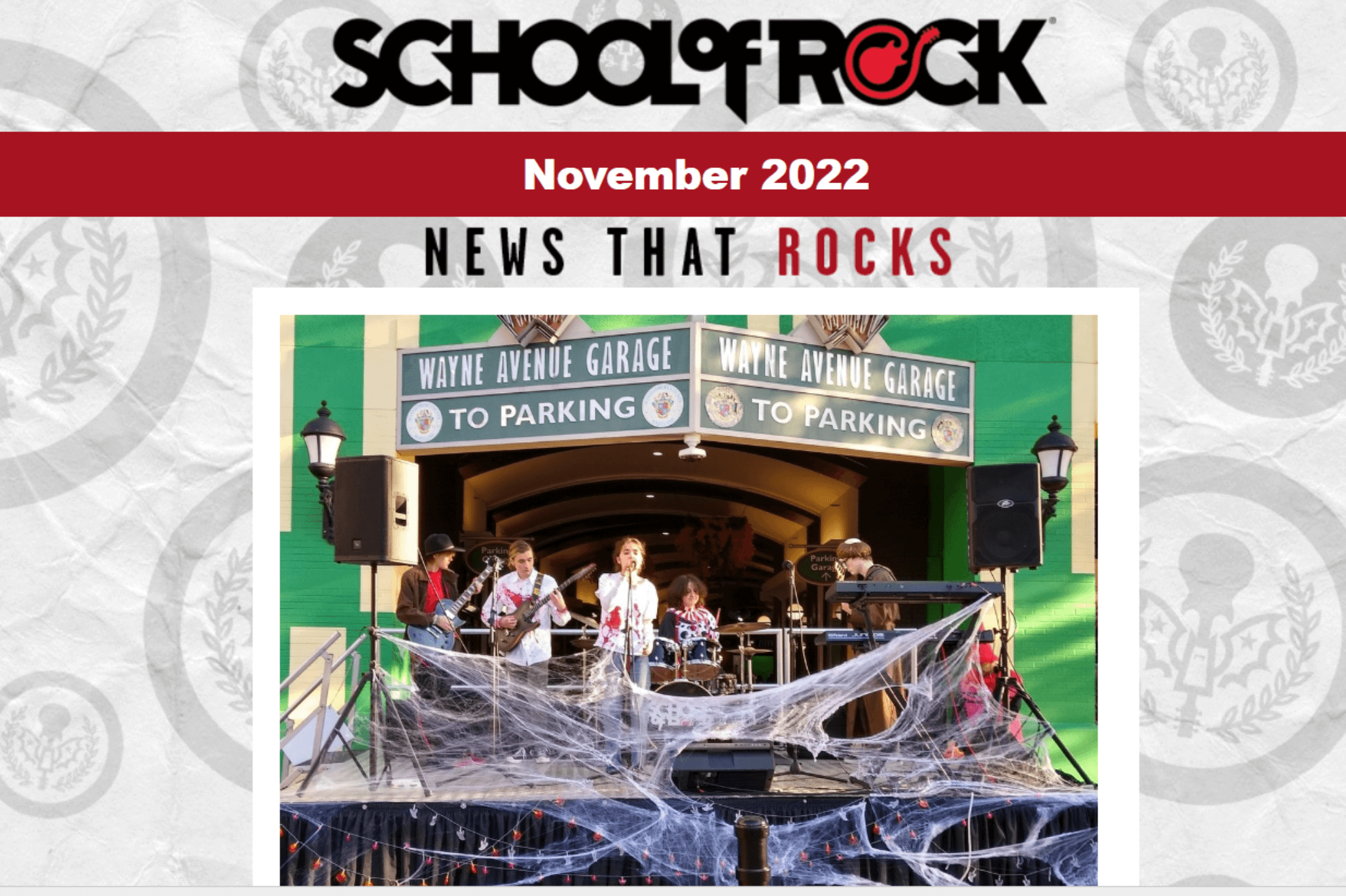It's Our November 2022 Rock School News!