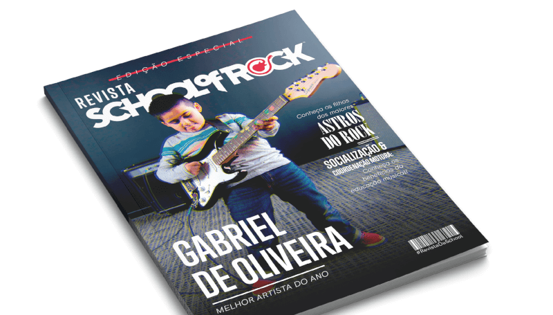 Capa de Revista School of Rock 